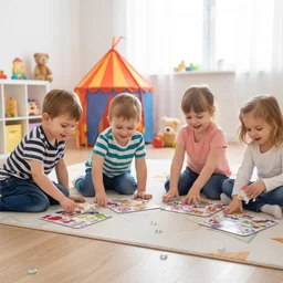 ABC Jigsaw Puzzle – 4 Pack Educational Toy for Kids | Puzzlica