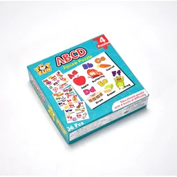 ABC Jigsaw Puzzle – 4 Pack Educational Toy for Kids | Puzzlica