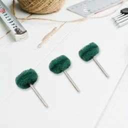 Abrasive Polishing Wheel Set – 3 Pcs, 3mm Shank for Rotary Tools | Wagtail