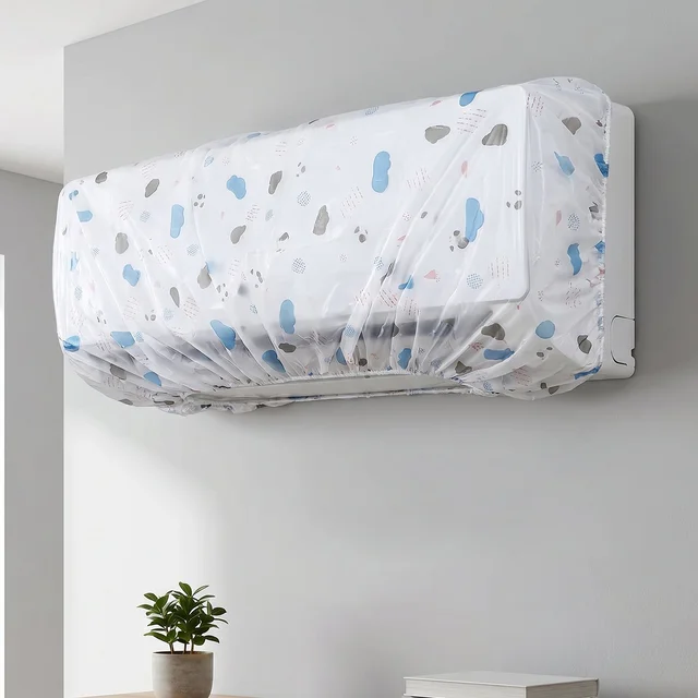AC Dust Cover, Waterproof Folding Split AC Protector | Velvet Wheels