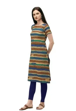 Women Printed Kurta Sy - L