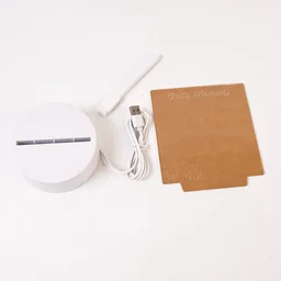 Acrylic Decorative Lamp – 3D Message Board & Night Light | Styleva