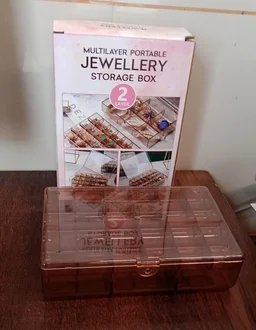 Acrylic Jewelry Box – 30 Compartment Dustproof Organizer | Organivo