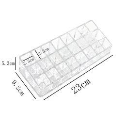 Acrylic Lipstick Holder – 24 Section Cosmetic Organizer | Organivo