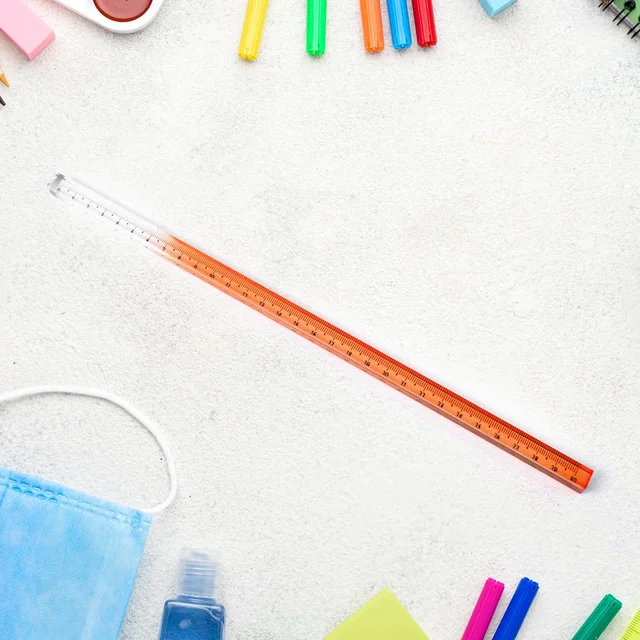 Acrylic Rulers – Precise 30 cm Measurement for Crafts & Learning