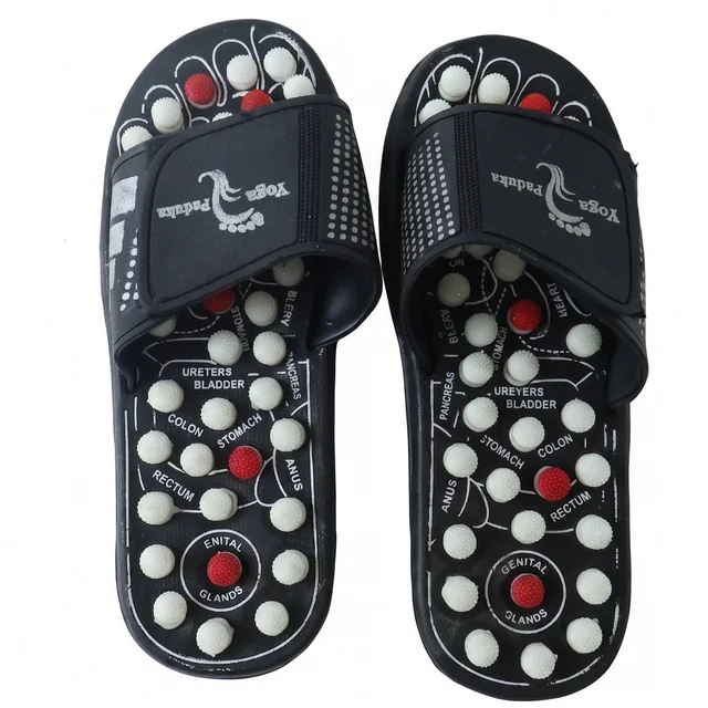 Acupressure Foot Massage Slippers Reflexology Massager Sandal Size...