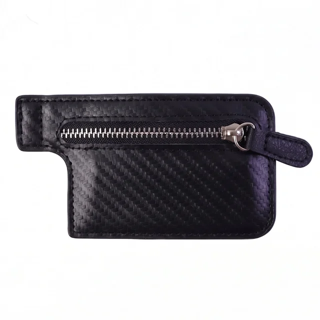 Adhesive Card Phone Holder – Zipper Pocket Wallet | Mobiléon