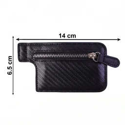 Adhesive Card Phone Holder – Zipper Pocket Wallet | Mobiléon