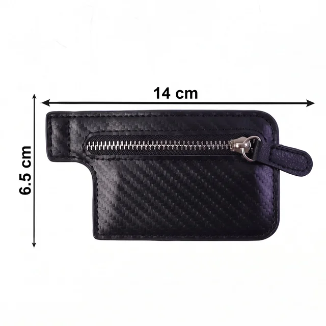 Adhesive Card Phone Holder – Zipper Pocket Wallet | Mobiléon