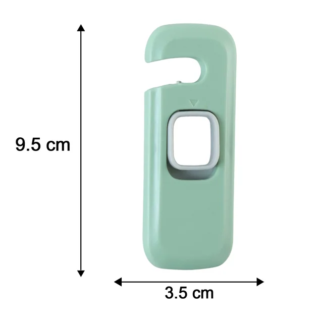 Adhesive Child Safety Lock for Refrigerator, Cabinet and Cupboard Doors (1 Pc)
