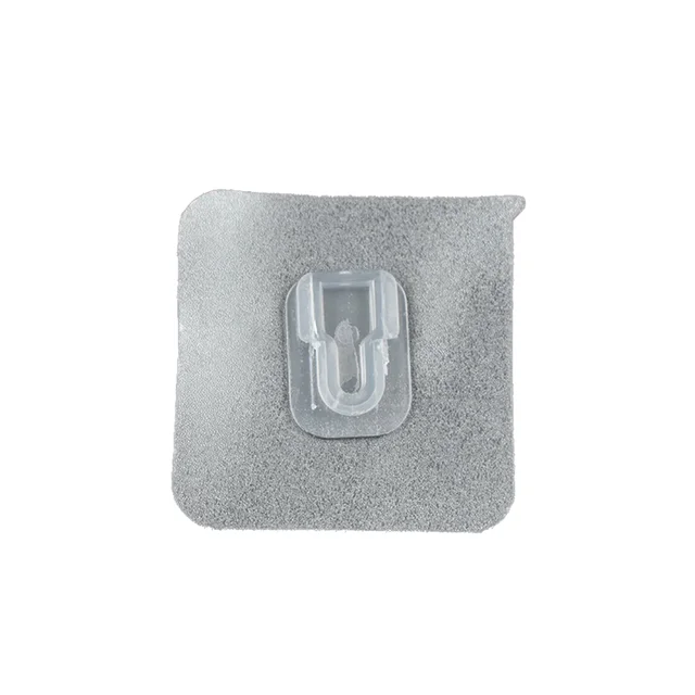 Adhesive Hooks – Transparent Damage-Free Wall Hanging | GlimmerHome