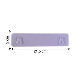 Adhesive Plastic Wall Hook – Strong & Waterproof for Home & Kitchen