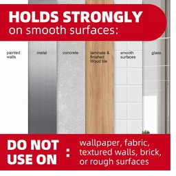 Adhesive Screw Hook – Heavy-Duty No-Drill Wall Mount | VoltDesk