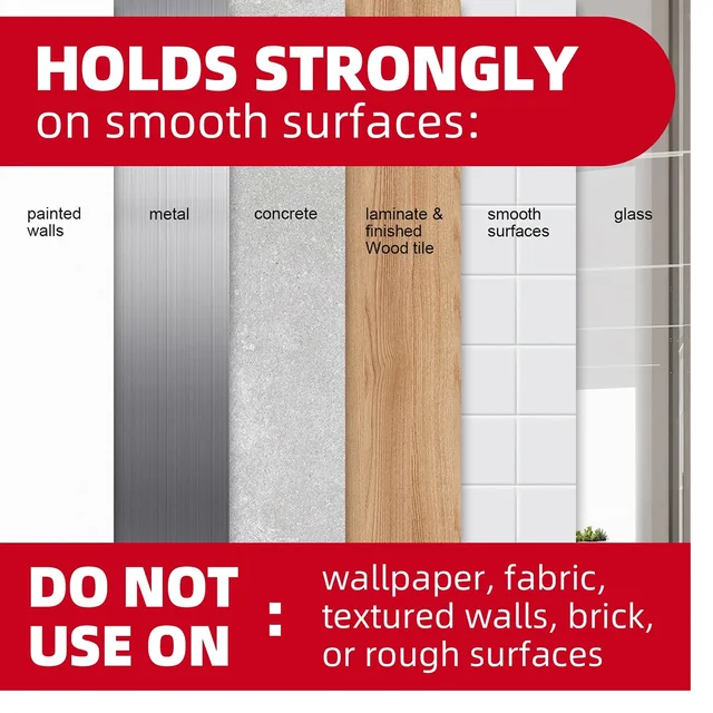 Adhesive Screw Hook – Heavy-Duty No-Drill Wall Mount | VoltDesk