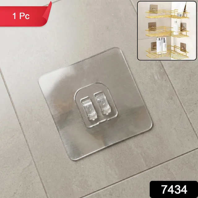 Adhesive Wall Hook – Transparent, Heavy Duty | GlimmerHome