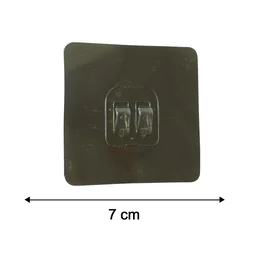 Adhesive Wall Hook – Transparent, Heavy Duty | GlimmerHome
