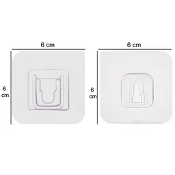 Adhesive Wall Hooks – Heavy Duty, Pack of 20 | GlimmerHome