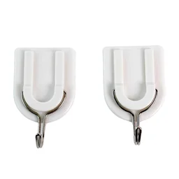 Adhesive Wall Hooks – Stainless Steel & Multipurpose | GlimmerHome