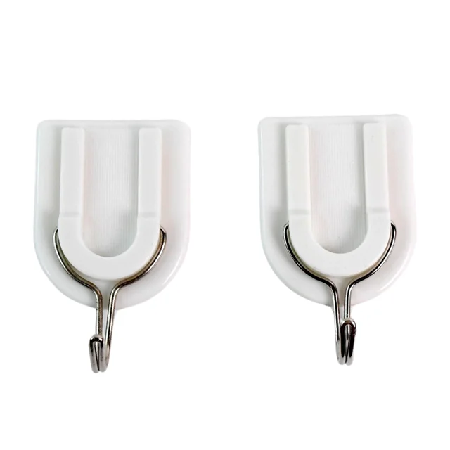 Adhesive Wall Hooks – Stainless Steel & Multipurpose | GlimmerHome