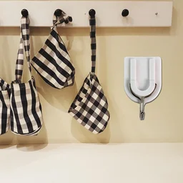 Adhesive Wall Hooks – Stainless Steel & Multipurpose | GlimmerHome