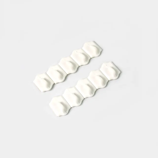 Adhesive Wall Hooks – Strong Drill-Free Set of 10 | GlimmerHome