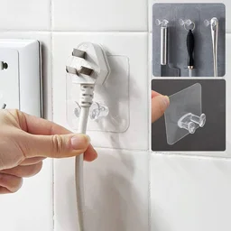 Adhesive Wall Hooks – Strong Hold & No Damage Walls