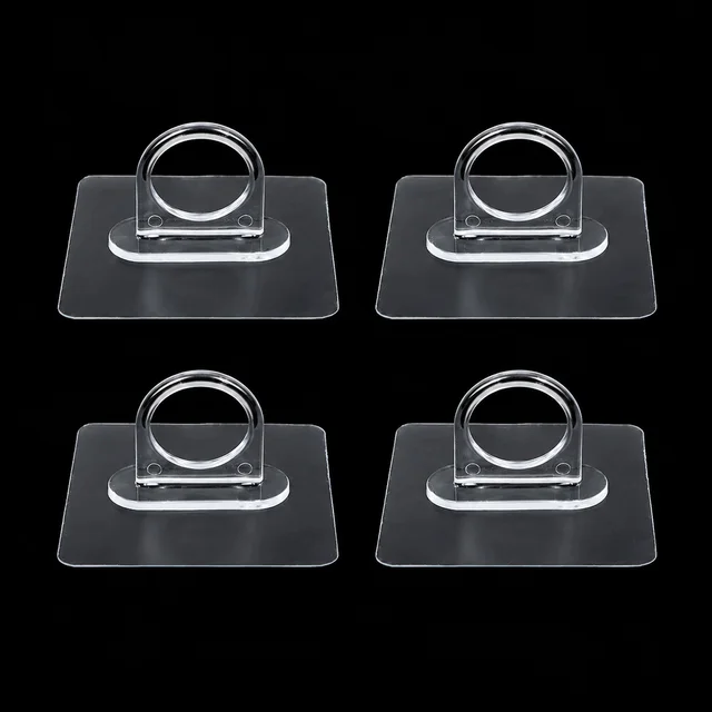 Adhesive Wall Hooks – Strong Hold, No Drilling Needed for Easy Organisation