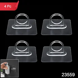 Adhesive Wall Hooks – Strong Hold, No Drilling Needed for Easy Organisation