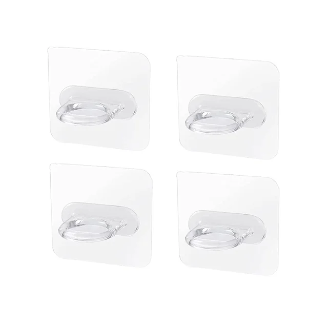 Adhesive Wall Hooks – Strong Hold, No Drilling Needed for Easy Organisation