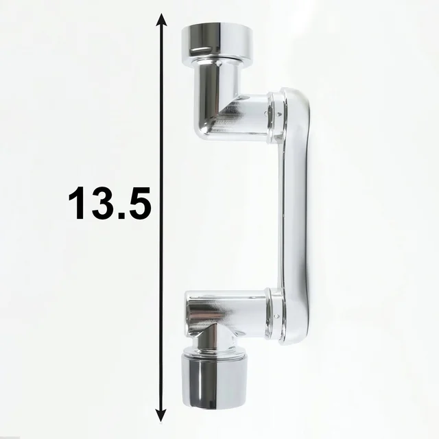 Adjustable 360° Rotating Faucet Head – Water Saving & Flexible Control