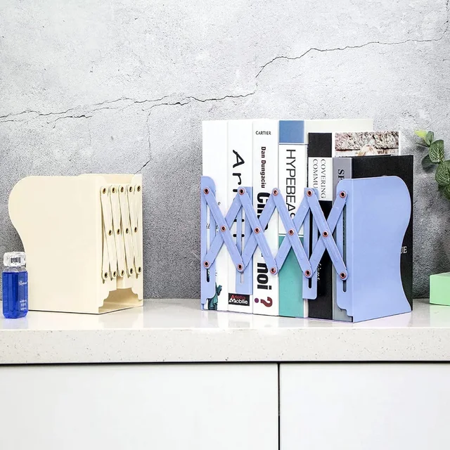Adjustable Book Organizer Stand – Expandable, Space-Saving Design
