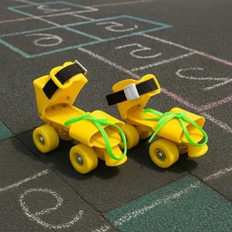 Adjustable Dry Skates for Kids – Lightweight Beginner Quad Skates