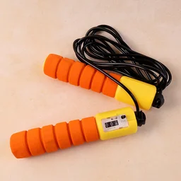 Adjustable Fitness Jump Rope – Digital Counter & Anti-Slip Grip
