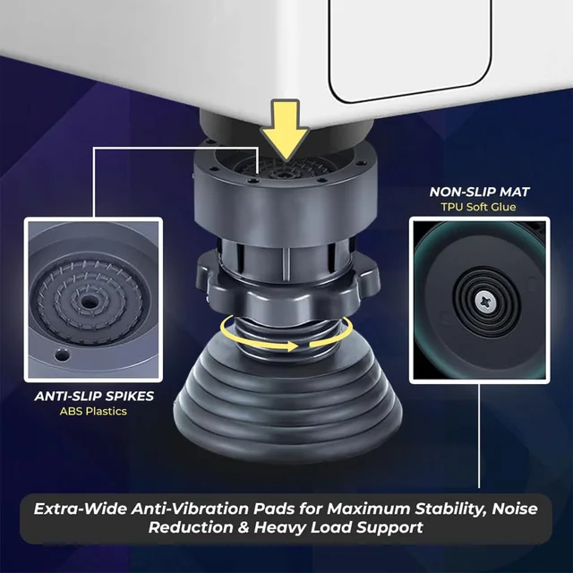 Adjustable Furniture Riser – Heavy-Duty Support & Floor Protection