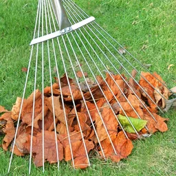 Adjustable Garden Rake – Telescopic Steel for Lawn Cleanup | Indo Glow
