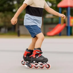 Adjustable Inline Skates – Medium Size with Aluminum Frame