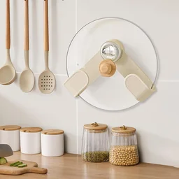 Adjustable Kitchen Pot Lid Holder – Space-Saving & Heat Resistant
