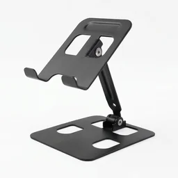 Adjustable Metal Mobile Stand – Foldable & Stable Desk Holder