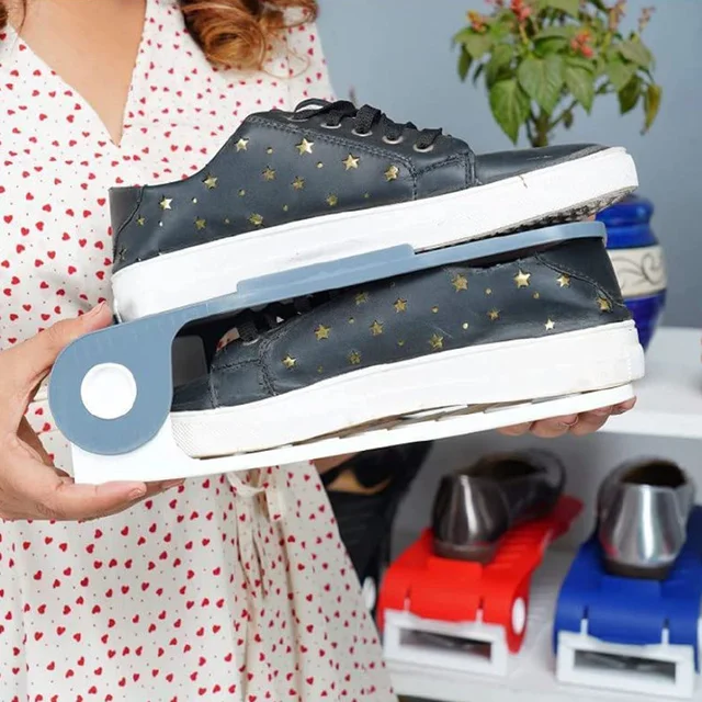 Adjustable Shoe Organizer – Space Saver Rack for Home | Organivo