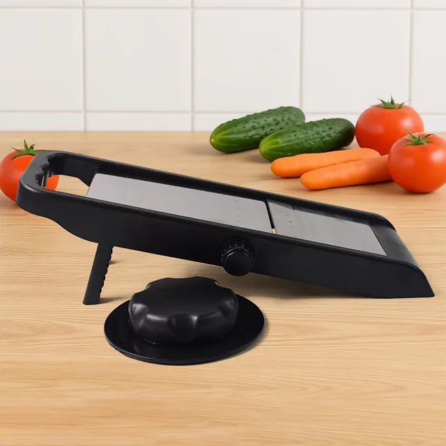 Adjustable Slicer – Black & Silver Plastic | Supermom