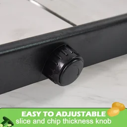 Adjustable Slicer – Black & Silver Plastic | Supermom