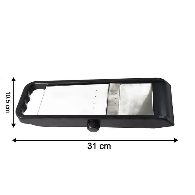 Adjustable Slicer – Black & Silver Plastic | Supermom