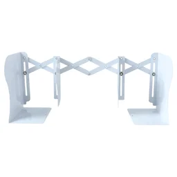 Adjustable Telescope Iron Desk Book Stand – Expandable Organizer