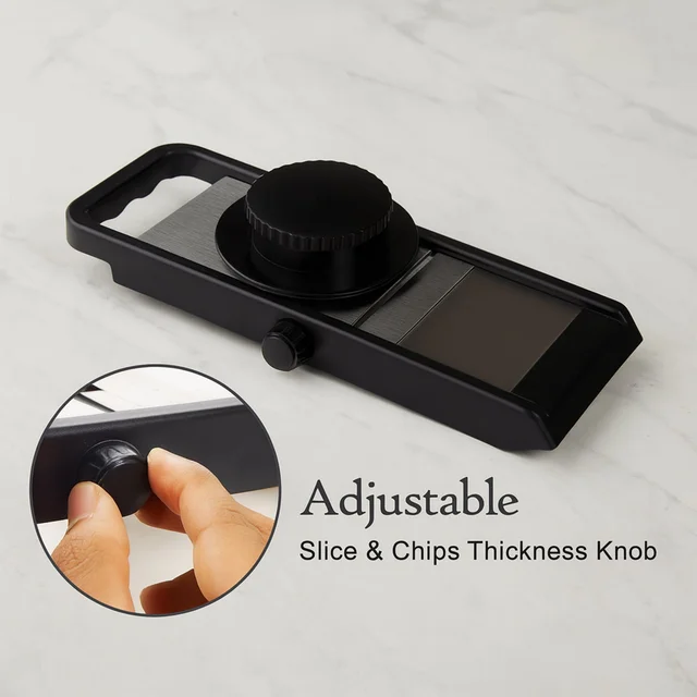 Adjustable Vegetable Slicer – Sharp Stainless Steel Blade for Precise Cuts