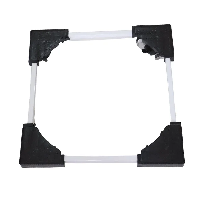 Adjustable Washing Machine Stand – Heavy-Duty Anti-Vibration Support