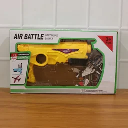 Air Battle Plane Launcher Toy – Safe Foam Glider Set for Kids
