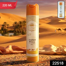 Air Freshener Spray, Long Lasting Arabian Breeze Fragrance