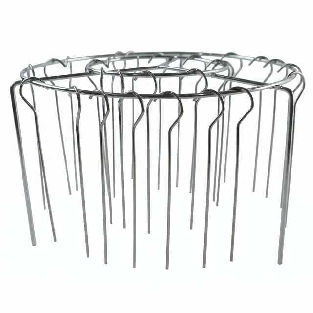 Air Fryer Skewer Stand Stainless Steel BBQ Kebab Rack Holder (1 Set)