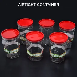 Air Tight Kitchen Storage Container – 1100ml Set of 6 | Velvet Wheels