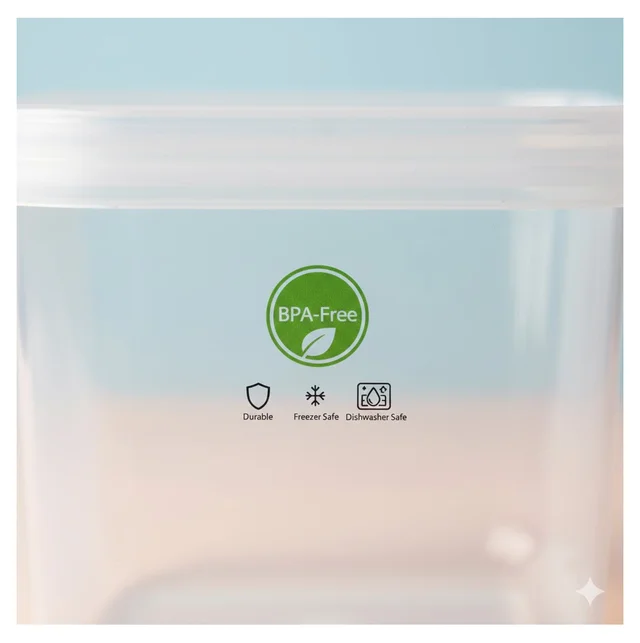 Airtight Food Containers – 3 Pc Multicolor Plastic Set | Tidy Table